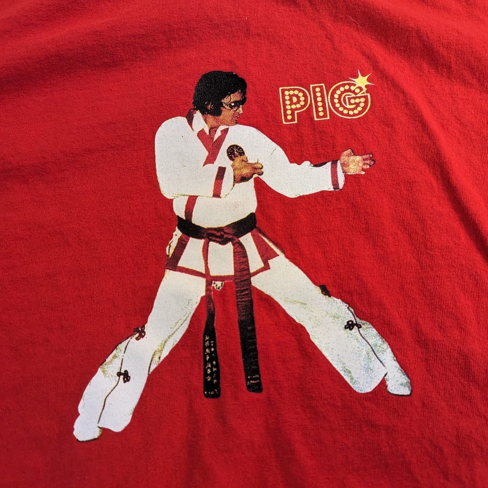 Vintage Elvis graphic t shirt